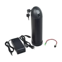 Cheapest 🛒 Mon Ster 36 Volt 10 Ah Lithium-ion Electric Bike Bottle-Style Battery Pack, Bracket, & Charger (Missing Hardware) ✔️ -bicycle Shop b65 7228 1 1